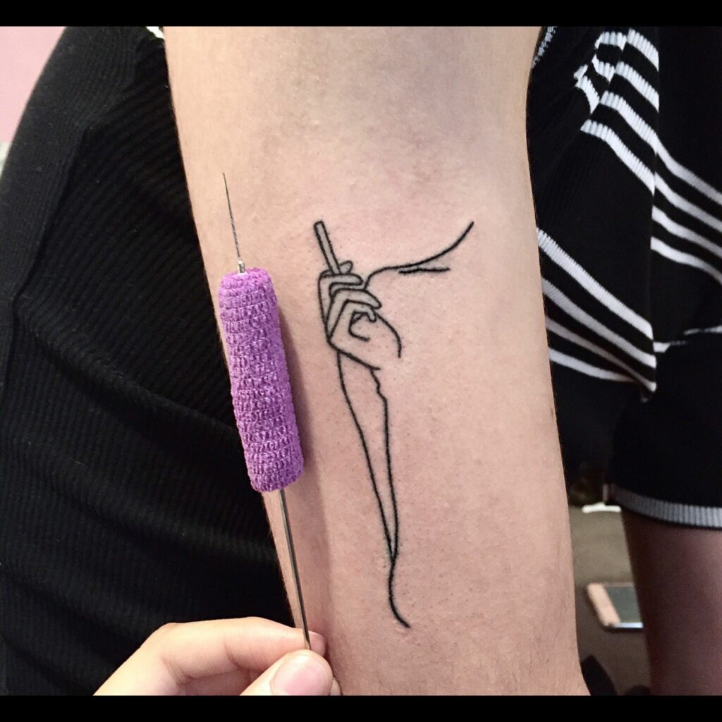 Handpoke: técnica milenaria en la modernidad 62 Handpoke: técnica milenaria en la modernidad 62
