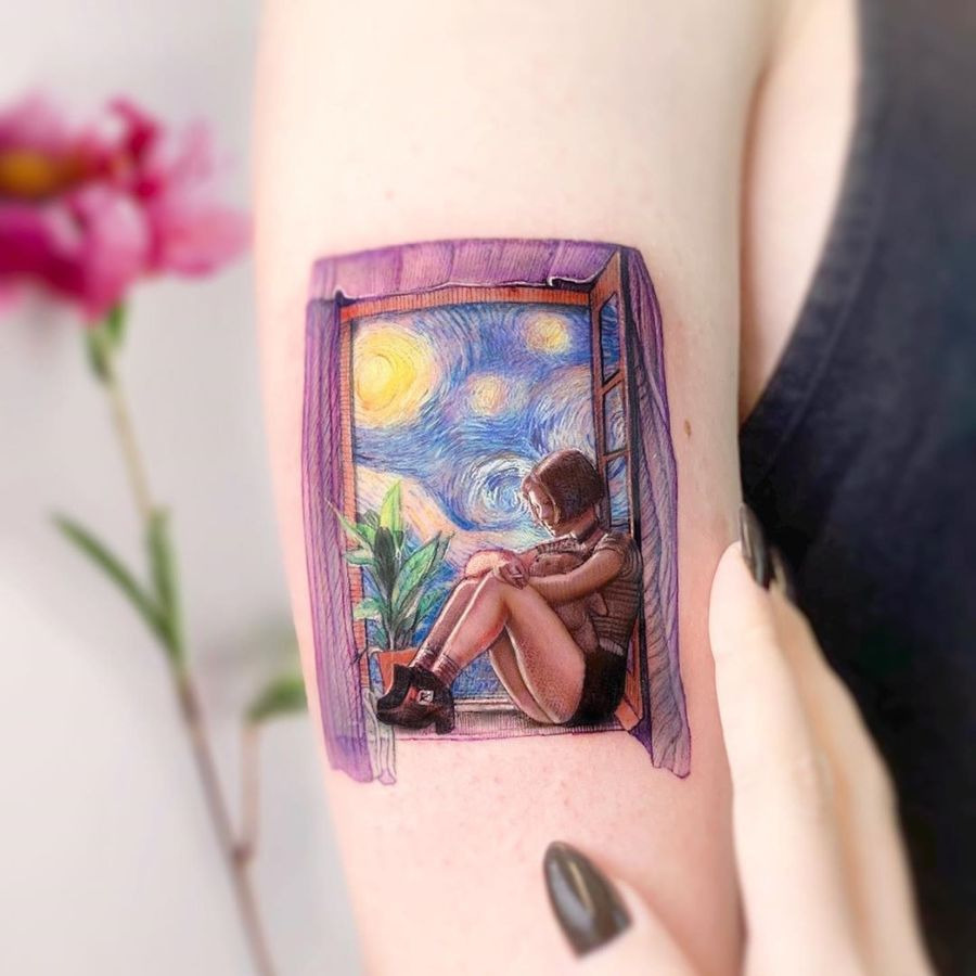 Tatuajes para fanáticos del Arte: la obra de Edit 27 Tatuajes para fanáticos del Arte: la obra de Edit 27
