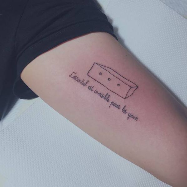 Tatuajes del Principito: solo se ve bien con el corazón 2 Tatuajes del Principito: solo se ve bien con el corazón 2