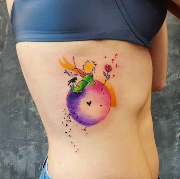 Tatuajes del Principito: solo se ve bien con el corazón 4 Tatuajes del Principito: solo se ve bien con el corazón 4