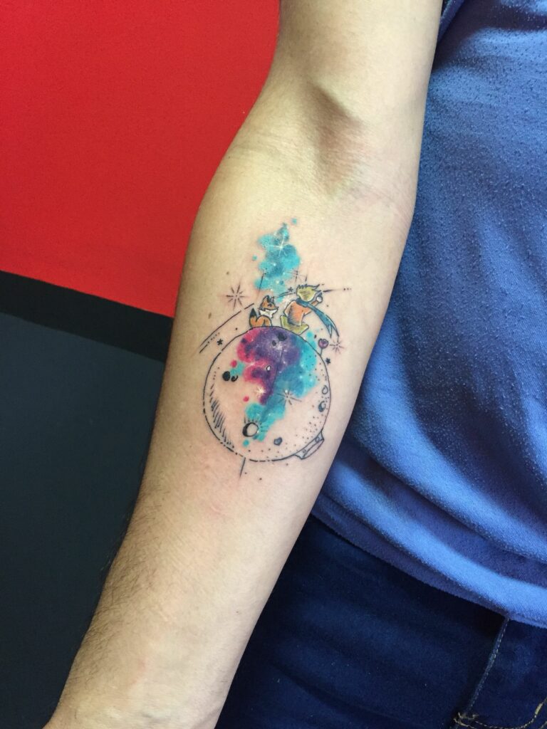 Tatuajes del Principito: solo se ve bien con el corazón 6 Tatuajes del Principito: solo se ve bien con el corazón 6