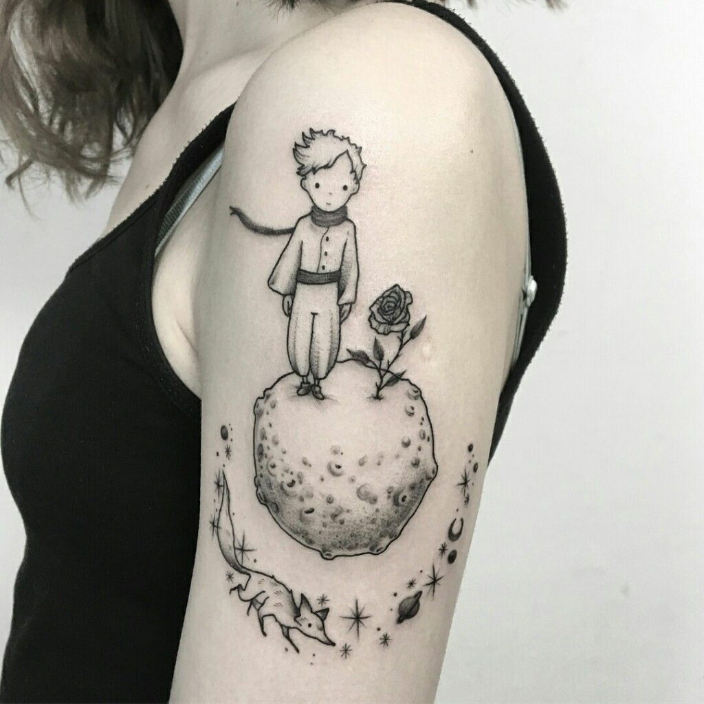 Tatuajes del Principito: solo se ve bien con el corazón 8 Tatuajes del Principito: solo se ve bien con el corazón 8