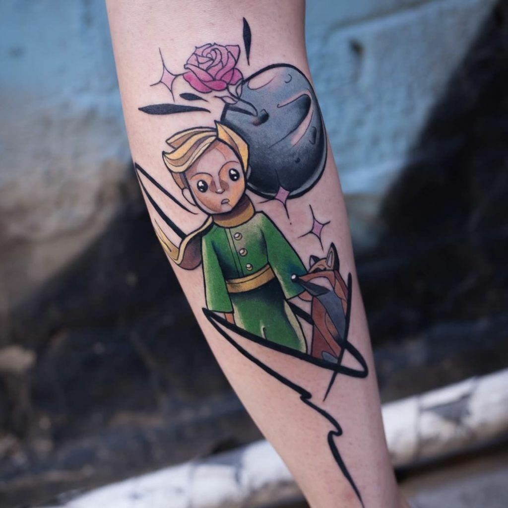 Tatuajes del Principito: solo se ve bien con el corazón 16 Tatuajes del Principito: solo se ve bien con el corazón 16
