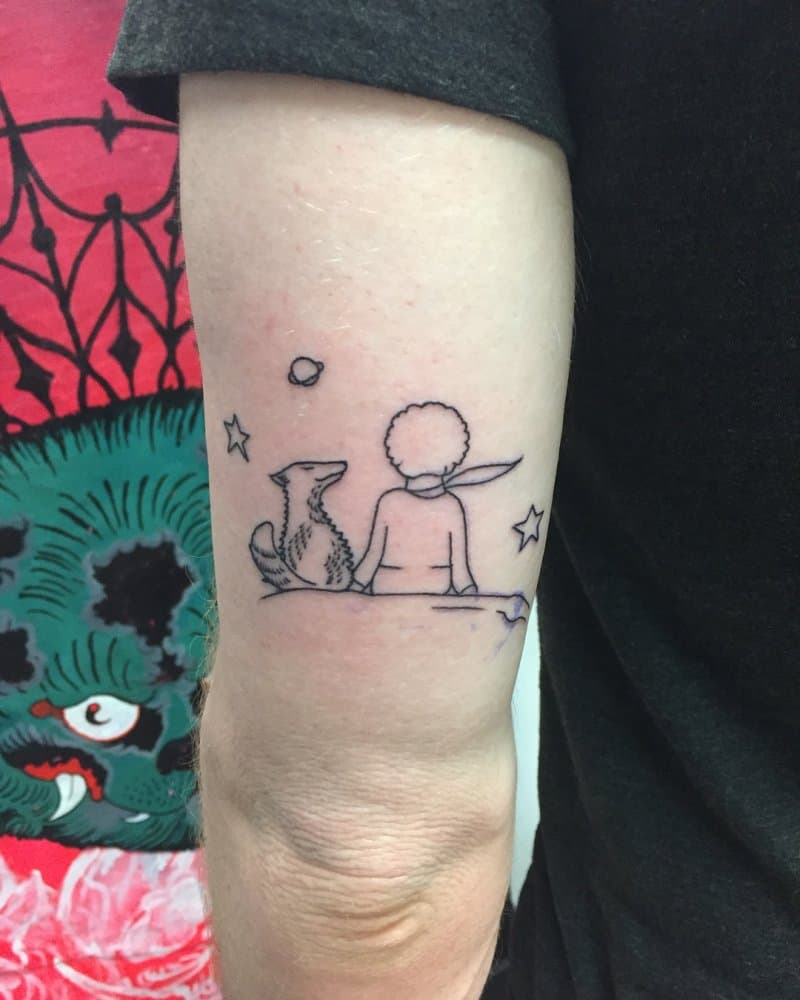 Tatuajes del Principito: solo se ve bien con el corazón 10 Tatuajes del Principito: solo se ve bien con el corazón 10
