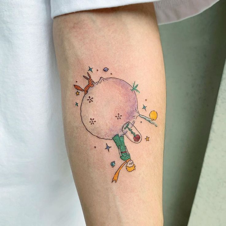 Tatuajes del Principito: solo se ve bien con el corazón 3 Tatuajes del Principito: solo se ve bien con el corazón 3