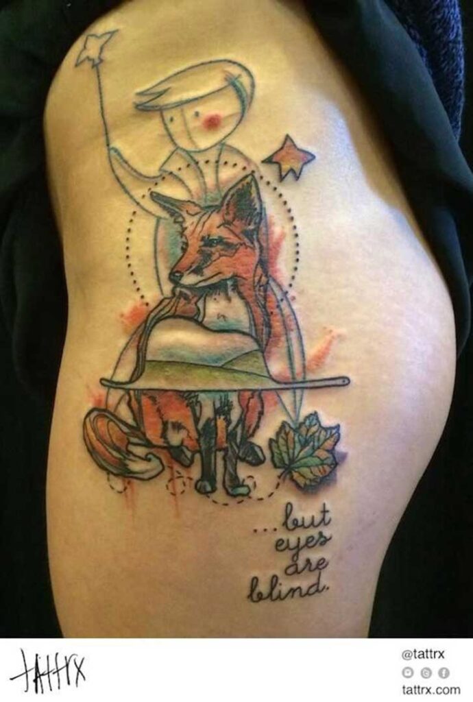 Tatuajes del Principito: solo se ve bien con el corazón 34 Tatuajes del Principito: solo se ve bien con el corazón 34