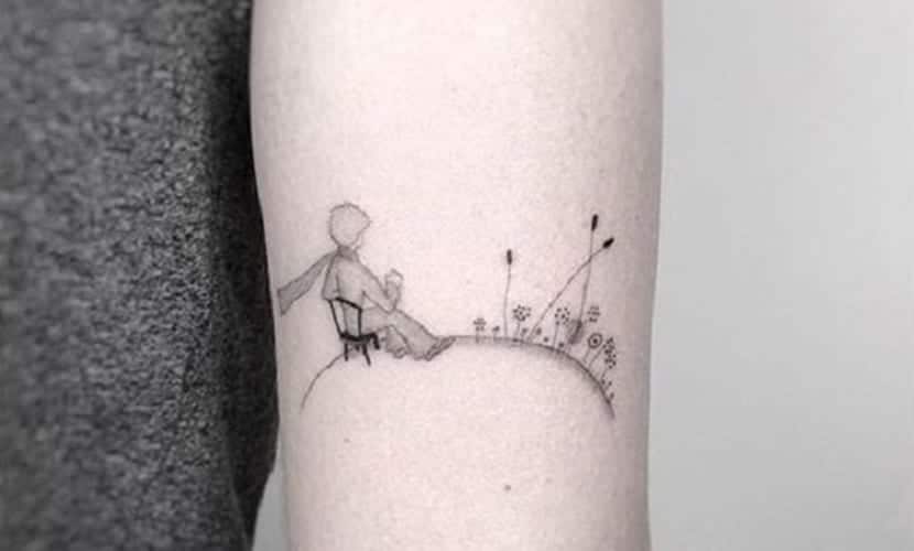 Tatuajes del Principito: solo se ve bien con el corazón 45 Tatuajes del Principito: solo se ve bien con el corazón 45