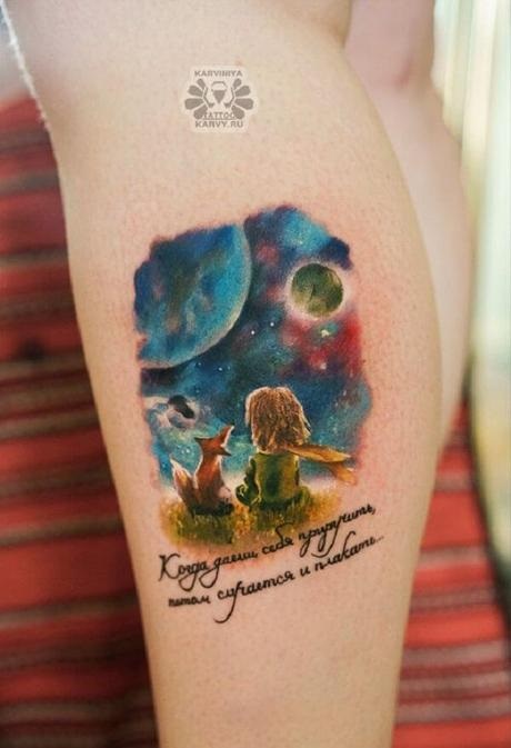 Tatuajes del Principito: solo se ve bien con el corazón 54 Tatuajes del Principito: solo se ve bien con el corazón 54