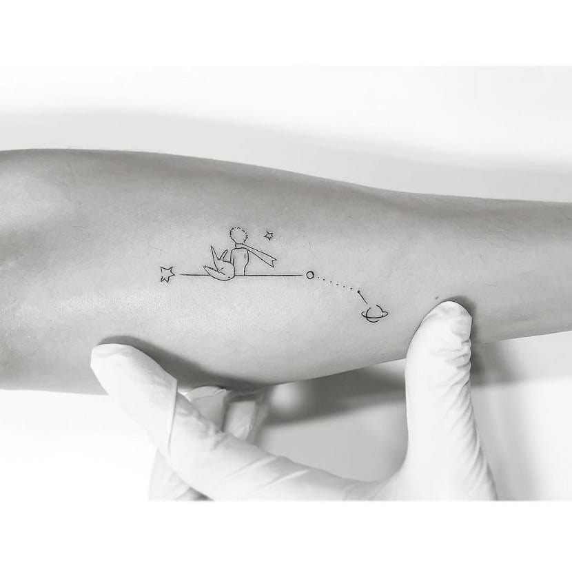 Tatuajes del Principito: solo se ve bien con el corazón 55 Tatuajes del Principito: solo se ve bien con el corazón 55
