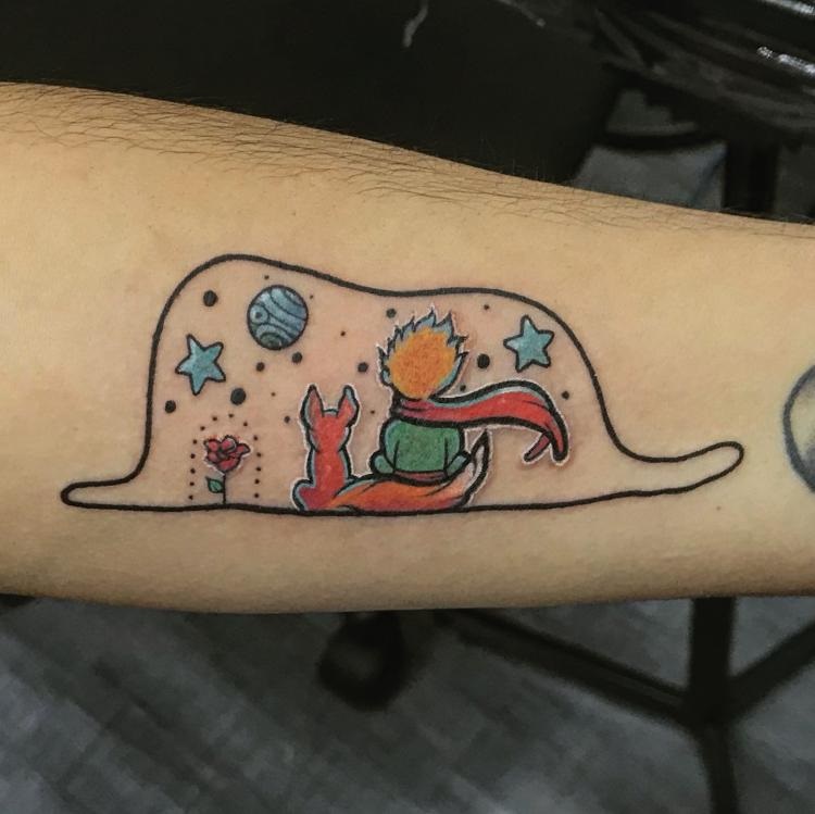 Tatuajes del Principito: solo se ve bien con el corazón 62 Tatuajes del Principito: solo se ve bien con el corazón 62