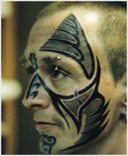 Tatuajes en la cara: ¿Irreverentes o perturbados? 20 Tatuajes en la cara: ¿Irreverentes o perturbados? 20