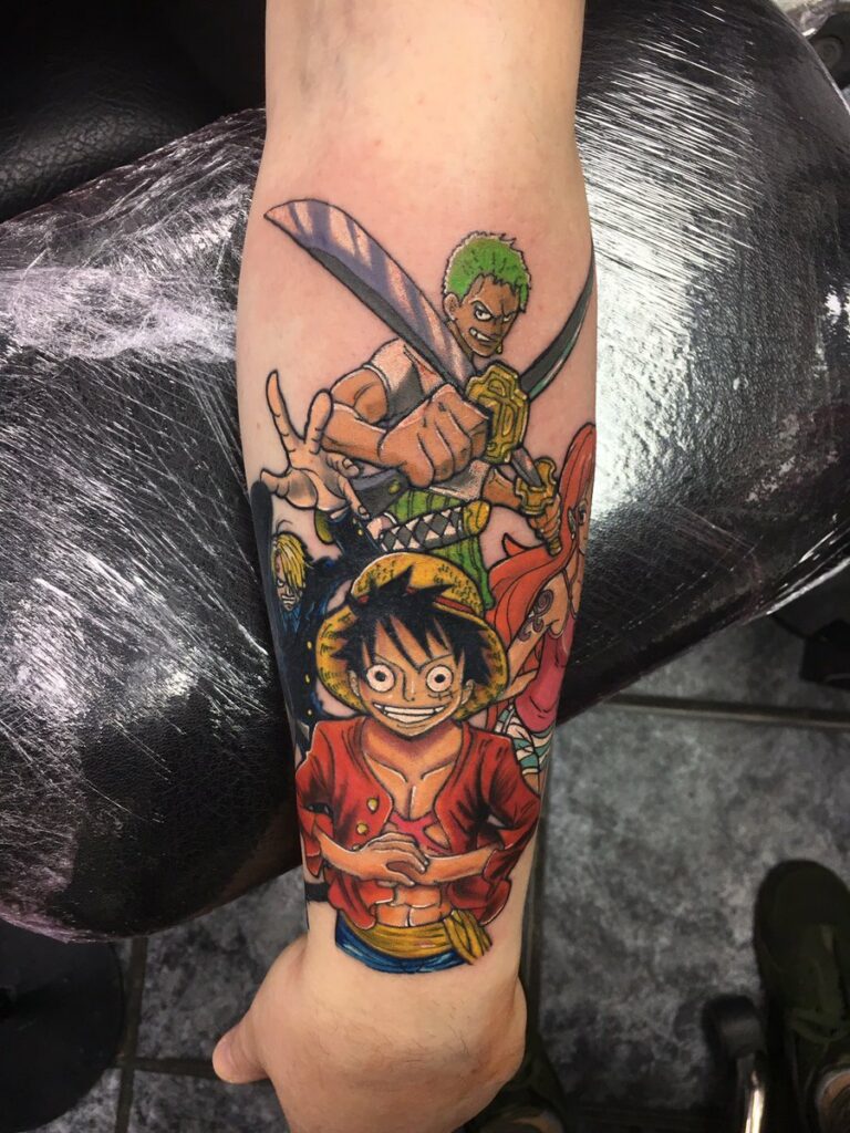Tatuajes de One Piece (+Significados) 1 Tatuajes de One Piece (+Significados) 1