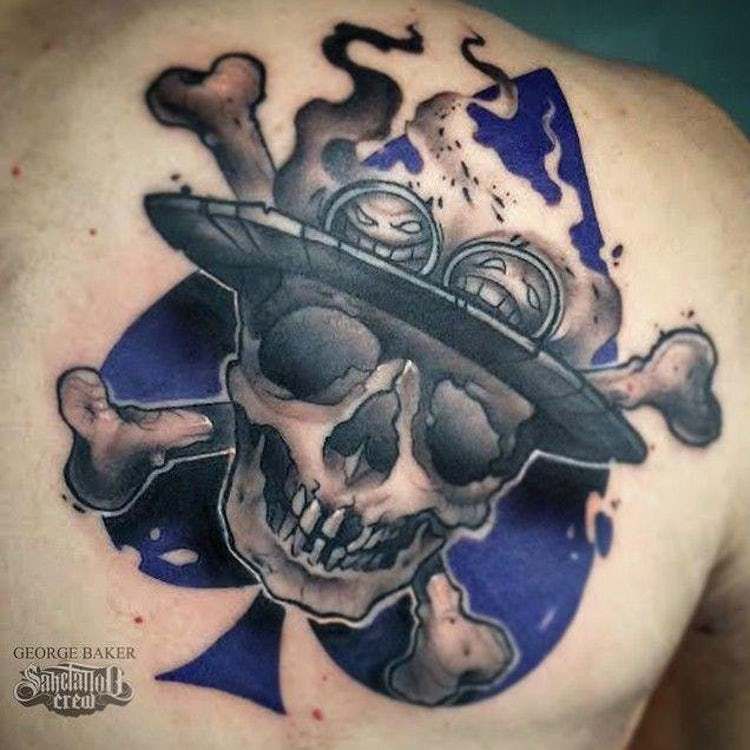 Tatuajes de One Piece (+Significados) 13 Tatuajes de One Piece (+Significados) 13