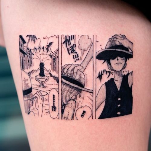 Tatuajes de One Piece (+Significados) 18 Tatuajes de One Piece (+Significados) 18