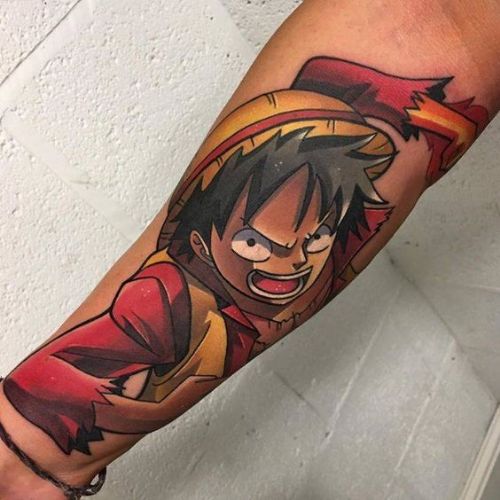 Tatuajes de One Piece (+Significados) 19 Tatuajes de One Piece (+Significados) 19