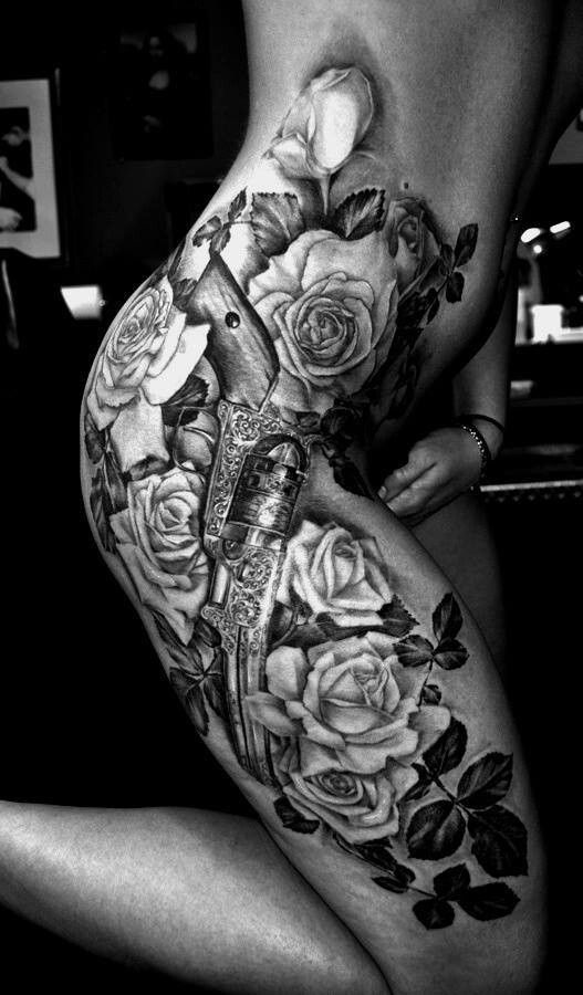 Ideas de Tatuajes de Pistolas: Símbolos de Poder 69 Ideas de Tatuajes de Pistolas: Símbolos de Poder 69
