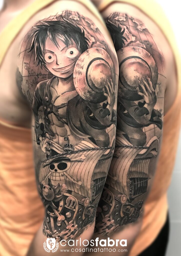 Tatuajes de One Piece (+Significados) 5 Tatuajes de One Piece (+Significados) 5
