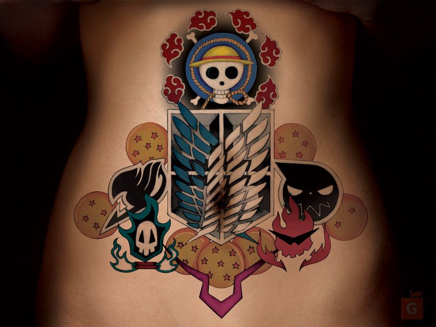Tatuajes de One Piece (+Significados) 21 Tatuajes de One Piece (+Significados) 21