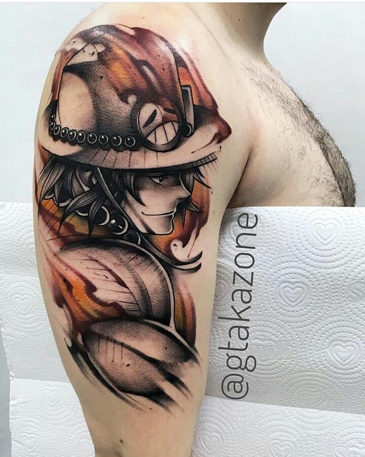 Tatuajes de One Piece (+Significados) 46 Tatuajes de One Piece (+Significados) 46