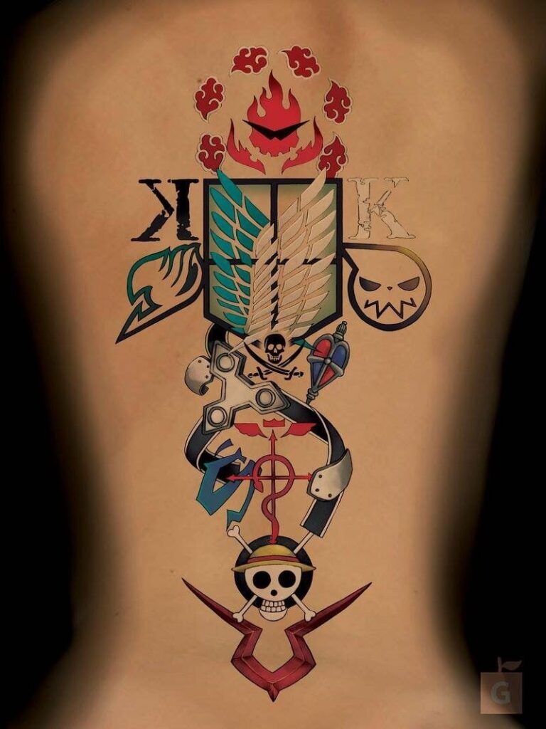 Tatuajes de One Piece (+Significados) 74 Tatuajes de One Piece (+Significados) 74