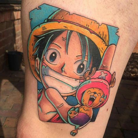 Tatuajes de One Piece (+Significados) 30 Tatuajes de One Piece (+Significados) 30