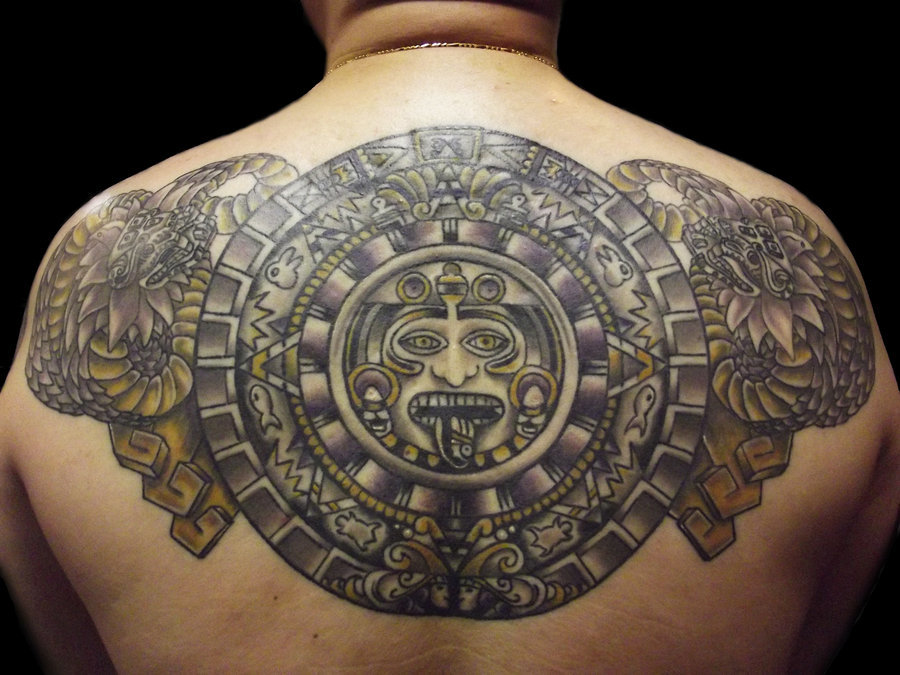 Tatuajes del calendario azteca 6 Tatuajes del calendario azteca 6