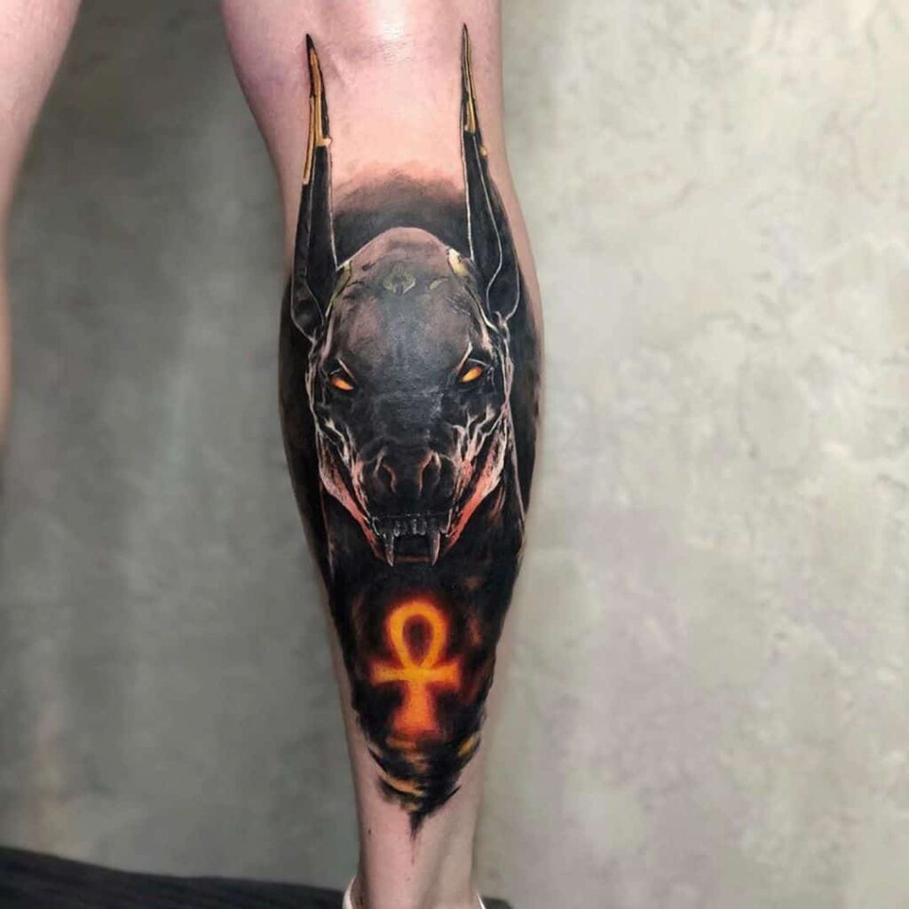 Tatuajes de Anubis: protector de los muertos 47 Tatuajes de Anubis: protector de los muertos 47
