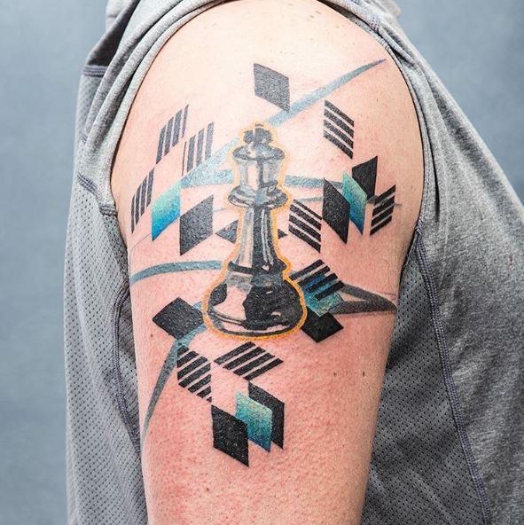 Tatuajes de Ajedrez 12 Tatuajes de Ajedrez 12