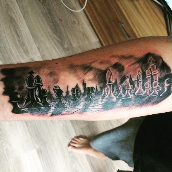 Tatuajes de Ajedrez 14 Tatuajes de Ajedrez 14