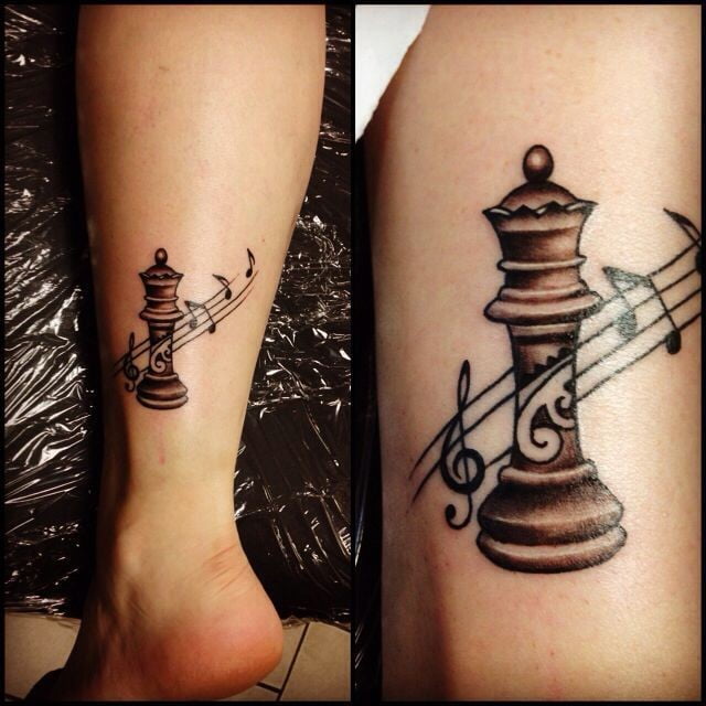 Tatuajes de Ajedrez 22 Tatuajes de Ajedrez 22