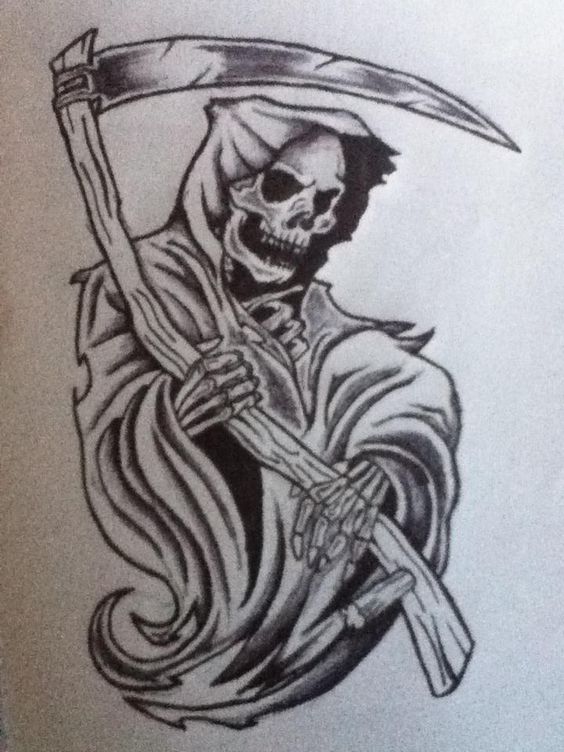 45 Mejores Tatuajes de la Santa Muerte con Significados 41 45 Mejores Tatuajes de la Santa Muerte con Significados 41