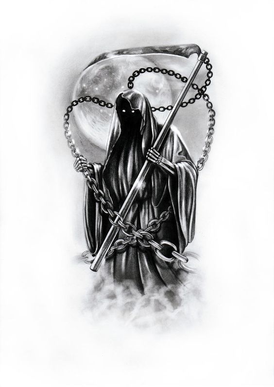 45 Mejores Tatuajes de la Santa Muerte con Significados 43 45 Mejores Tatuajes de la Santa Muerte con Significados 43