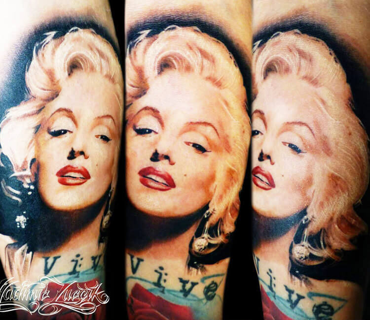 Tatuajes de Marilyn Monroe: Los Mejores Diseños 18 Tatuajes de Marilyn Monroe: Los Mejores Diseños 18