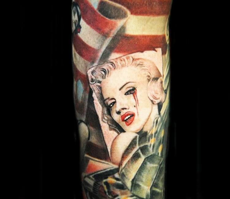 Tatuajes de Marilyn Monroe: Los Mejores Diseños 39 Tatuajes de Marilyn Monroe: Los Mejores Diseños 39