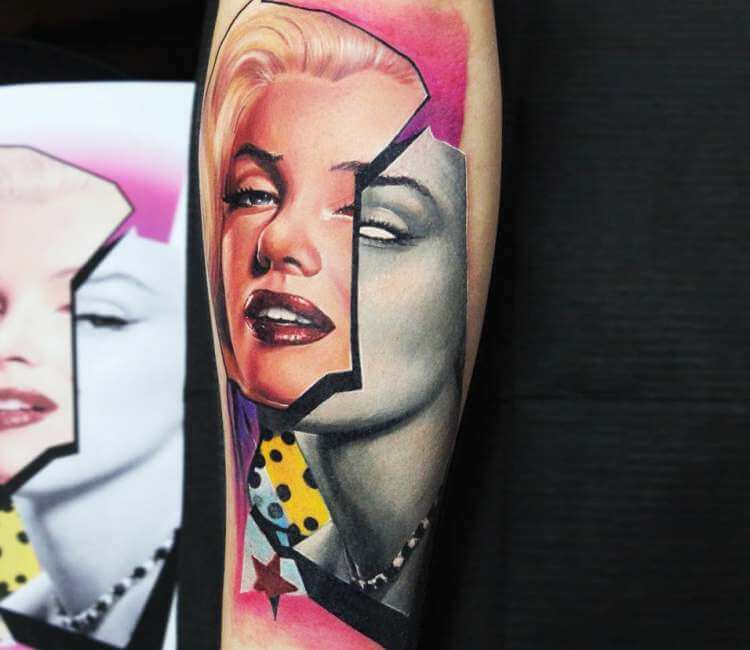 Tatuajes de Marilyn Monroe: Los Mejores Diseños 41 Tatuajes de Marilyn Monroe: Los Mejores Diseños 41