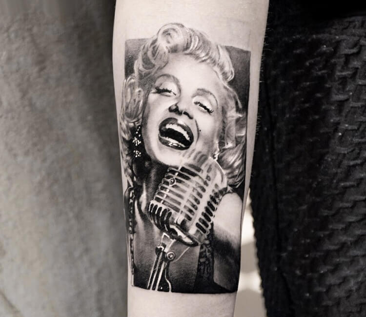 Tatuajes de Marilyn Monroe: Los Mejores Diseños 19 Tatuajes de Marilyn Monroe: Los Mejores Diseños 19