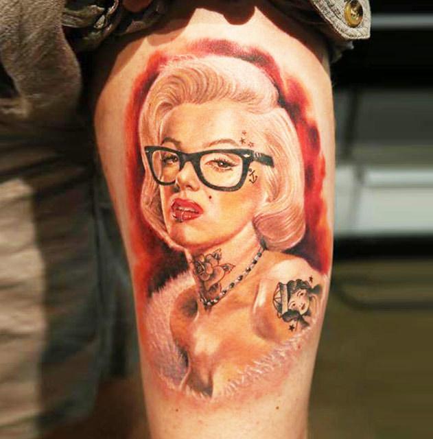 Tatuajes de Marilyn Monroe: Los Mejores Diseños 22 Tatuajes de Marilyn Monroe: Los Mejores Diseños 22