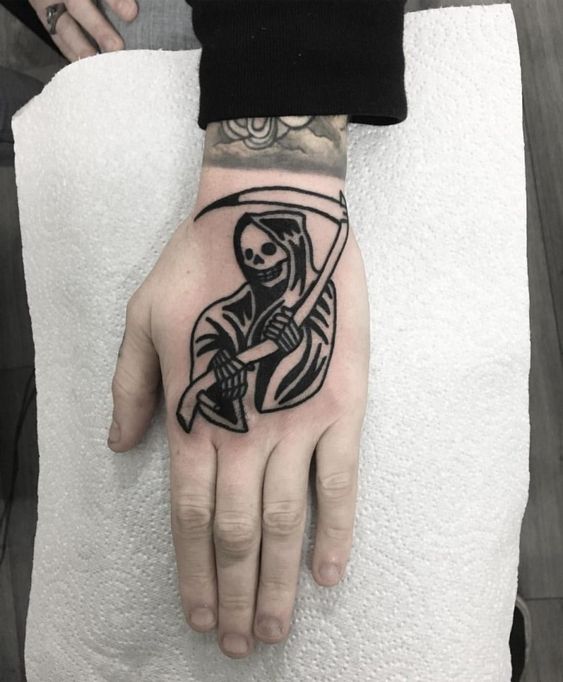 45 Mejores Tatuajes de la Santa Muerte con Significados 11 45 Mejores Tatuajes de la Santa Muerte con Significados 11