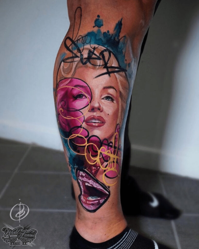 Tatuajes de Marilyn Monroe: Los Mejores Diseños 3 Tatuajes de Marilyn Monroe: Los Mejores Diseños 3