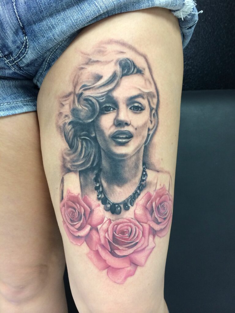 Tatuajes de Marilyn Monroe: Los Mejores Diseños 12 Tatuajes de Marilyn Monroe: Los Mejores Diseños 12