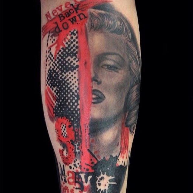 Tatuajes de Marilyn Monroe: Los Mejores Diseños 14 Tatuajes de Marilyn Monroe: Los Mejores Diseños 14