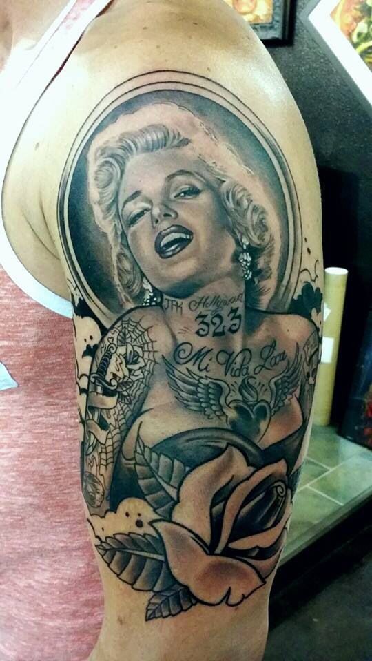 Tatuajes de Marilyn Monroe: Los Mejores Diseños 15 Tatuajes de Marilyn Monroe: Los Mejores Diseños 15