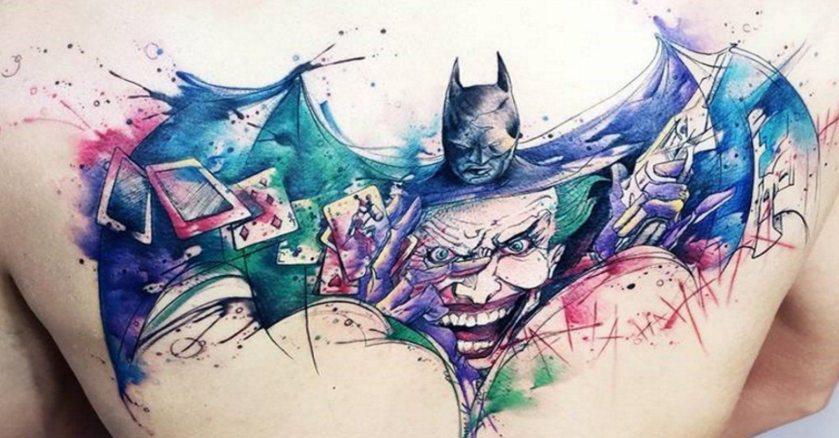 Tatuajes de Batman - Colección de las Mejores Ideas • 2023