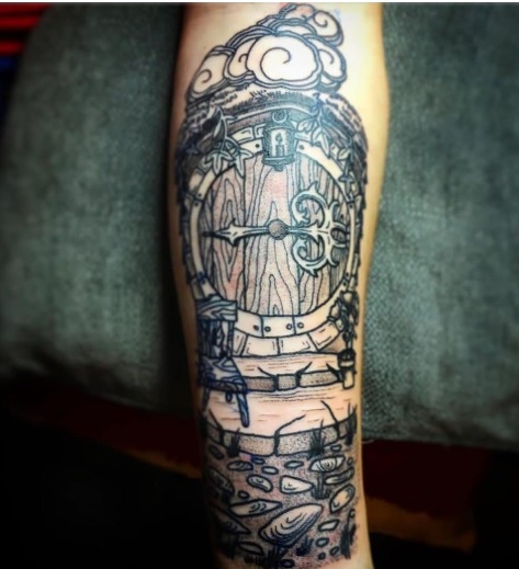 69 Tatuajes del Señor de los anillos: magia en la piel 47 69 Tatuajes del Señor de los anillos: magia en la piel 47