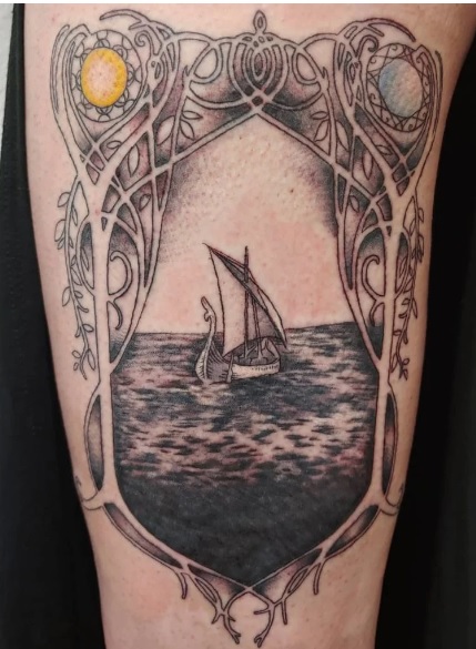 69 Tatuajes del Señor de los anillos: magia en la piel 52 69 Tatuajes del Señor de los anillos: magia en la piel 52