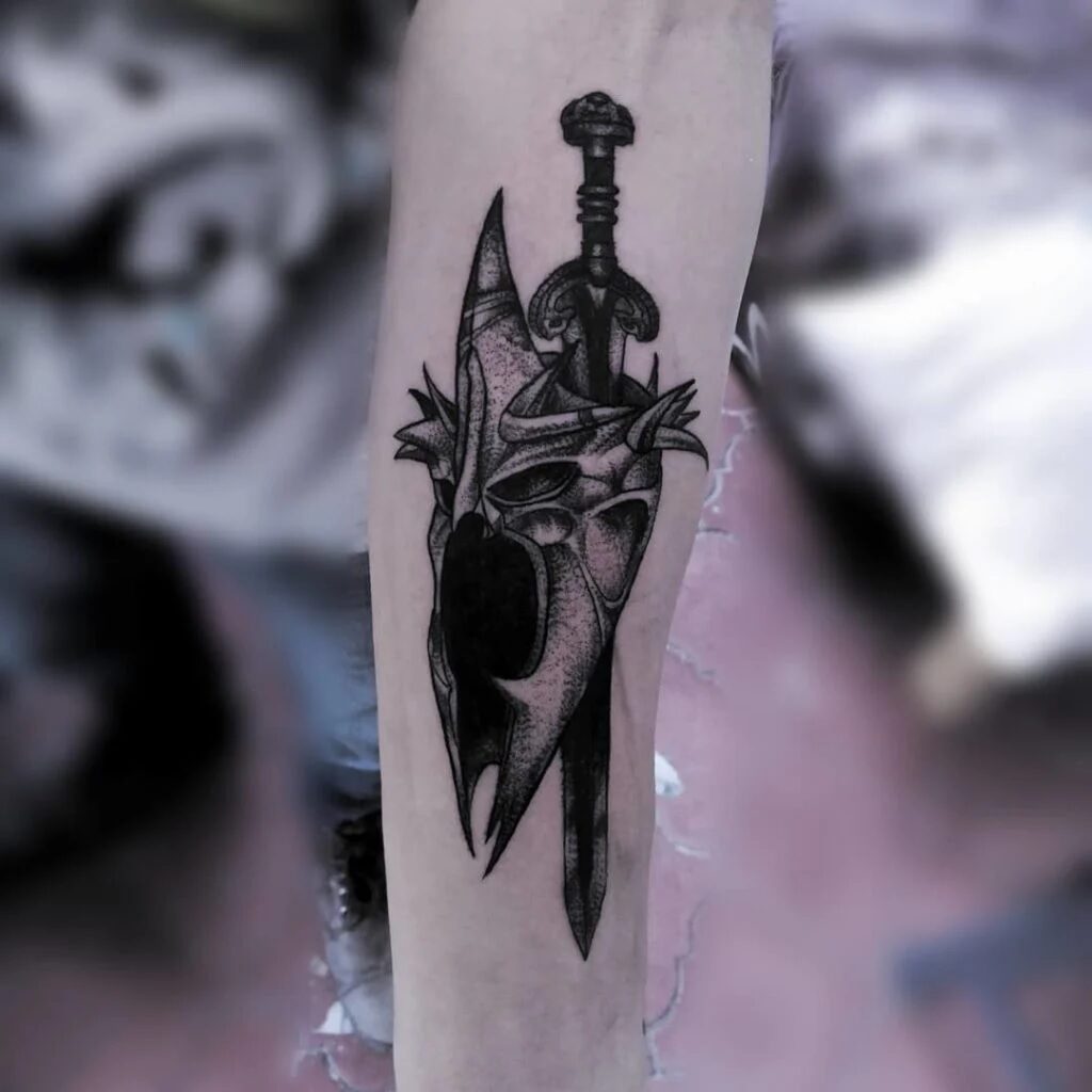 69 Tatuajes del Señor de los anillos: magia en la piel 65 69 Tatuajes del Señor de los anillos: magia en la piel 65