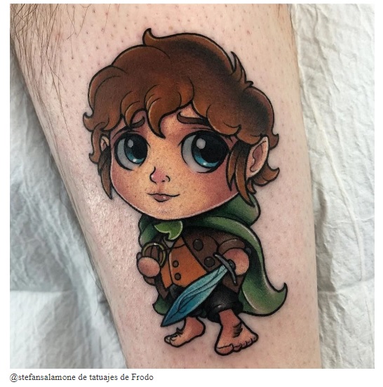 69 Tatuajes del Señor de los anillos: magia en la piel 5 69 Tatuajes del Señor de los anillos: magia en la piel 5