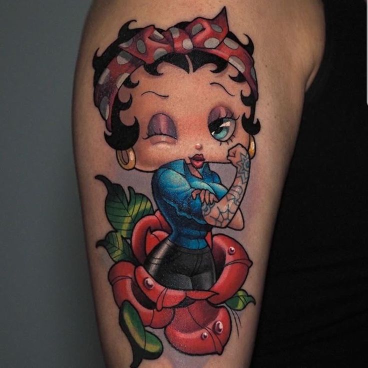 Tatuajes Pin Up: Colgados en la piel 29