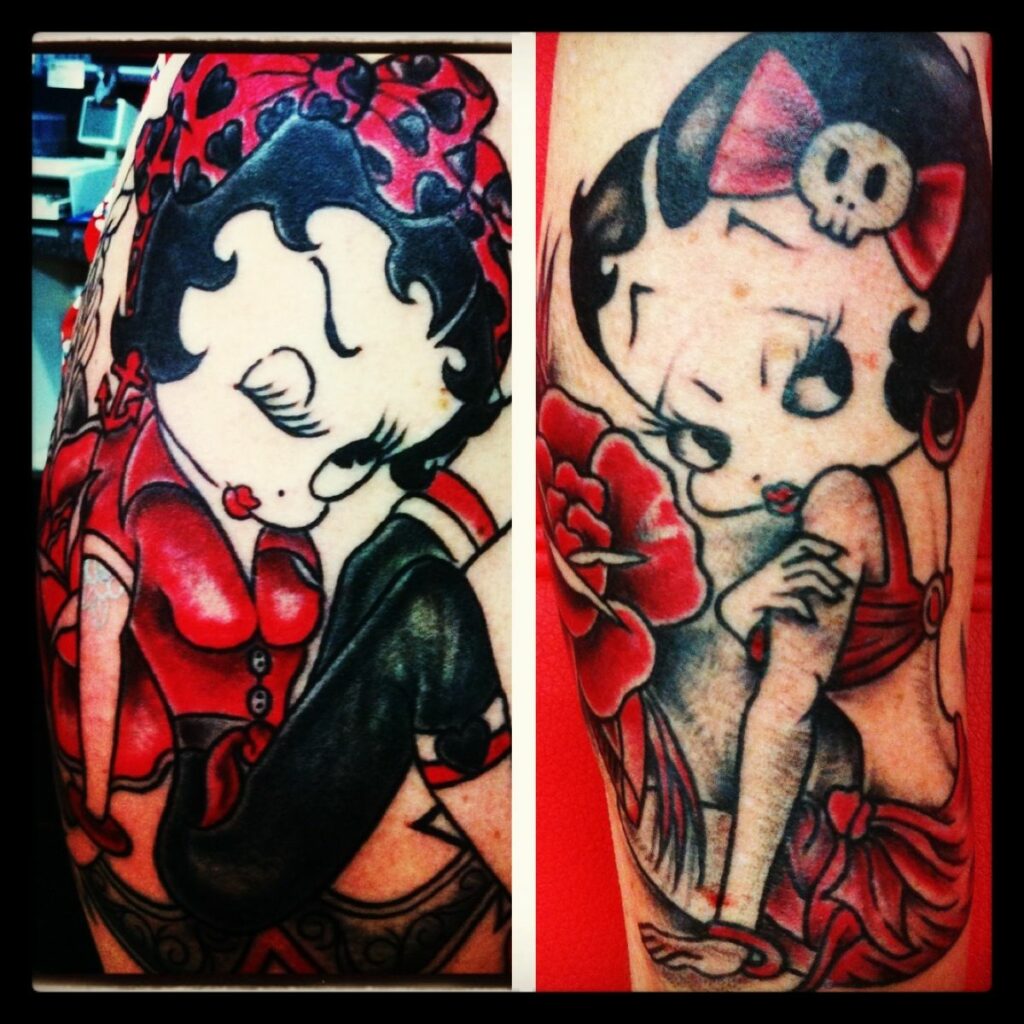 Tatuajes Pin Up: Colgados en la piel 32 Tatuajes Pin Up: Colgados en la piel 32