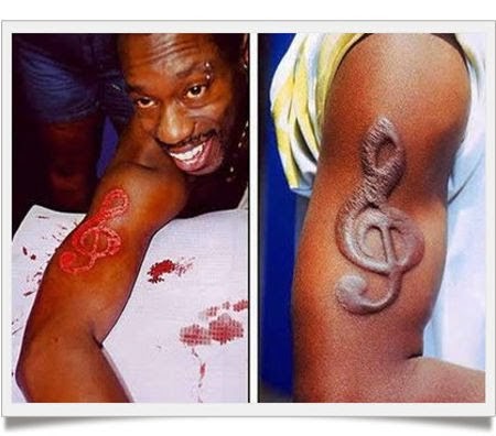 Tatuajes por Escarificación: Técnicas y Cuidados 18 Tatuajes por Escarificación: Técnicas y Cuidados 18